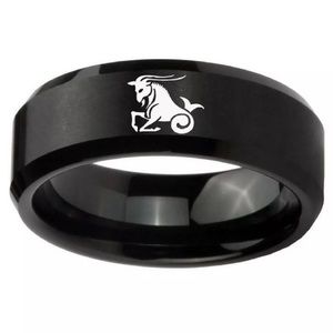 Capricorn Zodiac Sign Constellation Ring